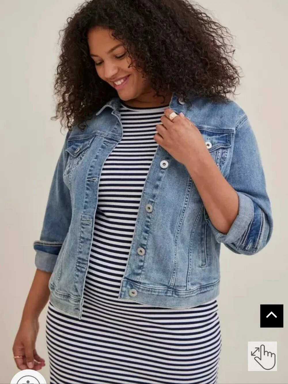 Torrid Denim Jacket - Light Wash